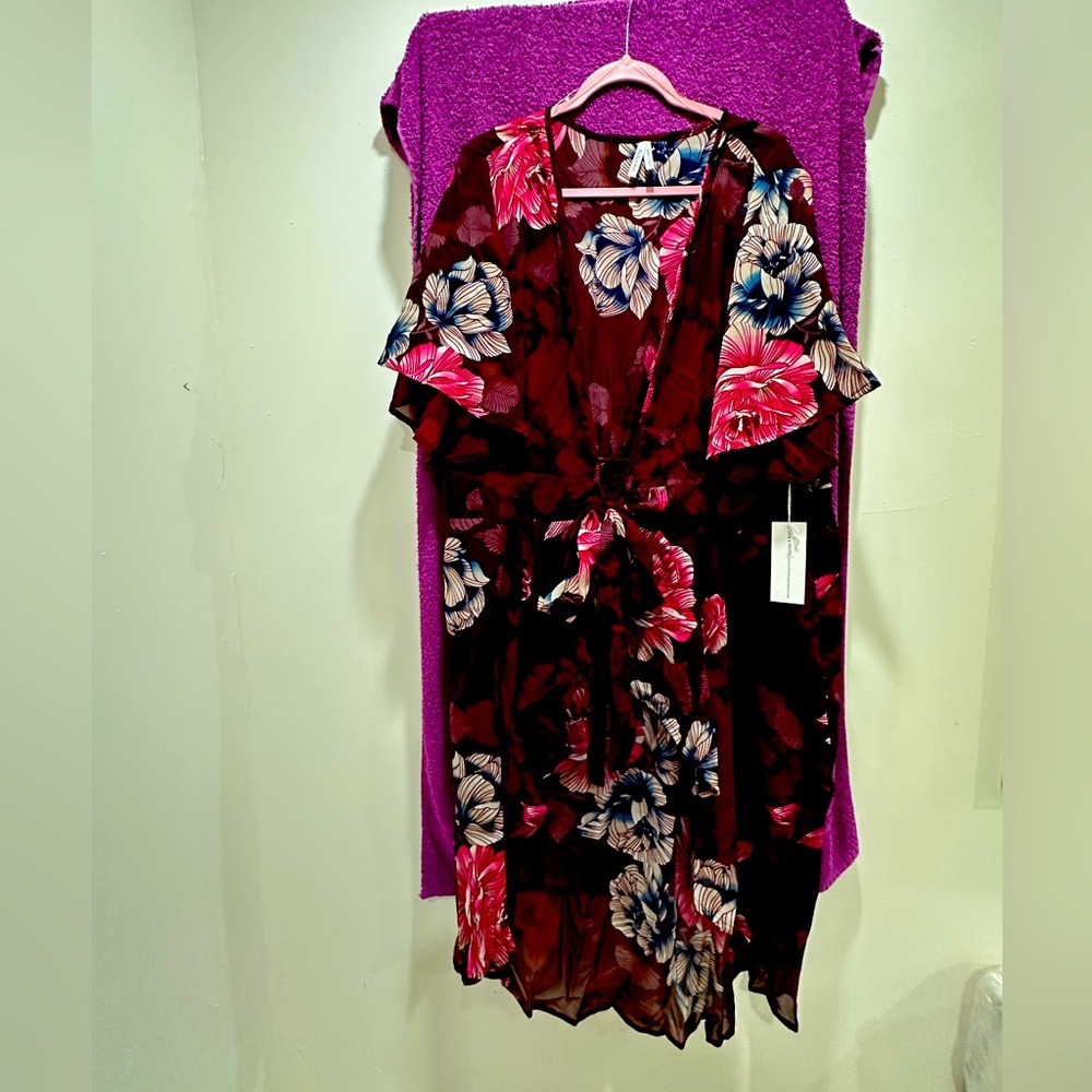 Live 4 Truth Floral Dress with Belt
